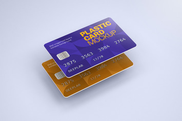 Plastic Card Mockup | Credit Card