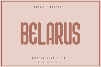 Belarus - Modern Sans Serif