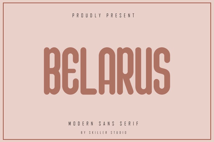 Belarus - Modern Sans Serif