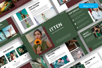 Itten - Fashion Keynote Template