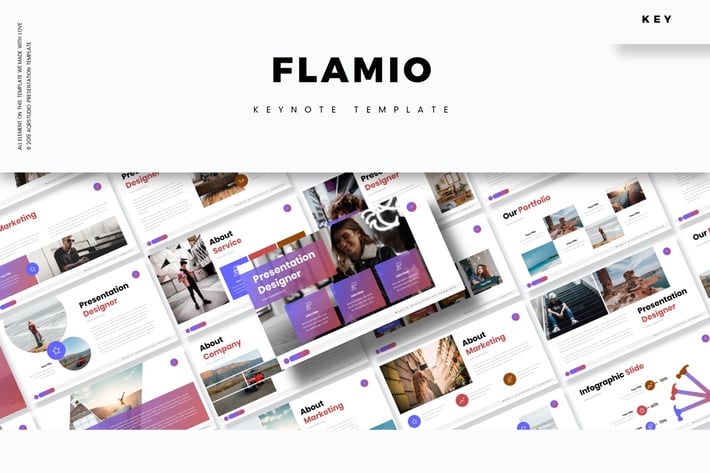 Flamio - Keynote Template