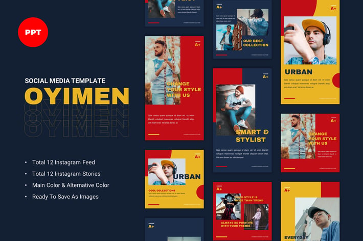 Oyimen Social Media PowerPoint