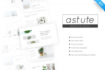 Astute Multifunctional Business Keynote Template