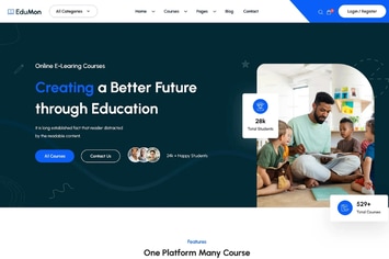 Edumon - Education Course PHP Template
