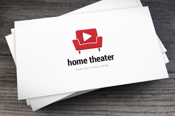 Home Theater Logo Template