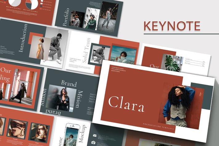 CLARA - Fashion Keynote Template