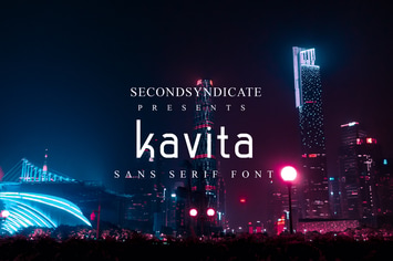 Kavita - Sans serif font