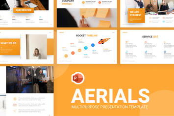 Aerials Multipurpose Powerpoint Template