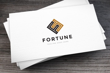 Fortune Letter F Logo Template