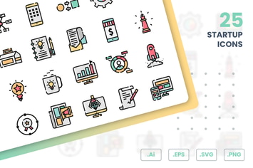 StartUp Icons Set