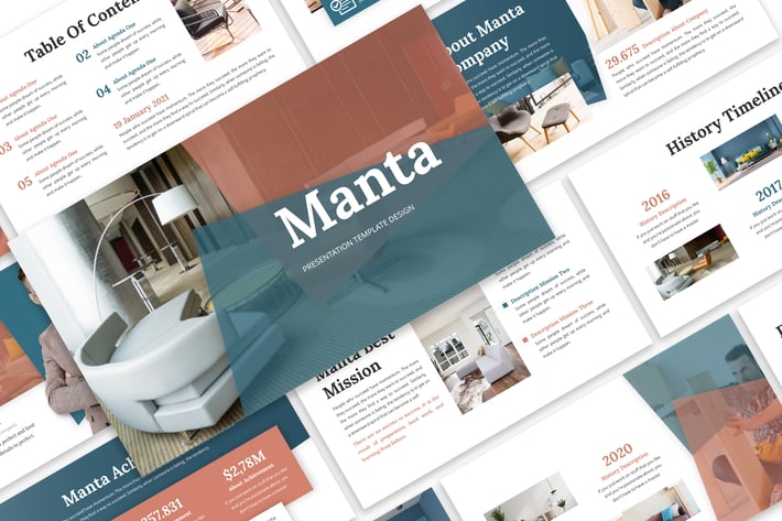 Manta - Business Template Prensentation