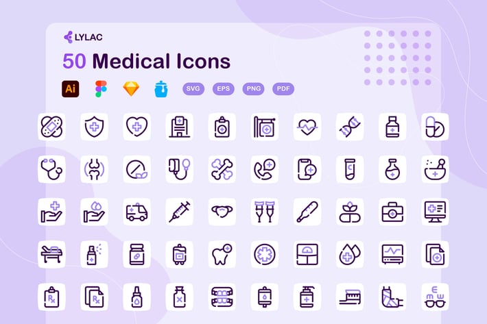 Lylac - Medical Icons