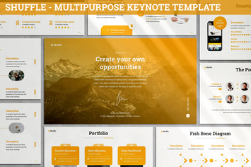Shuffle - Multipurpose Keynote Template