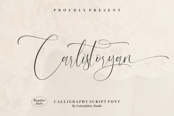 Carlistoryan Calligraphy Script Font
