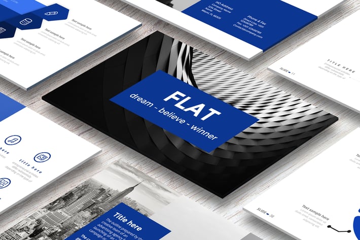 Flat Keynote