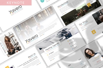 Xavero - Business Keynote Template