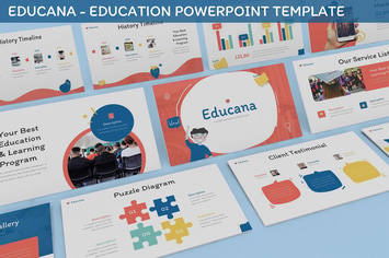 Educana - Education Powerpoint Template