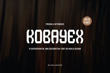 Kobayex -  Decorative Font