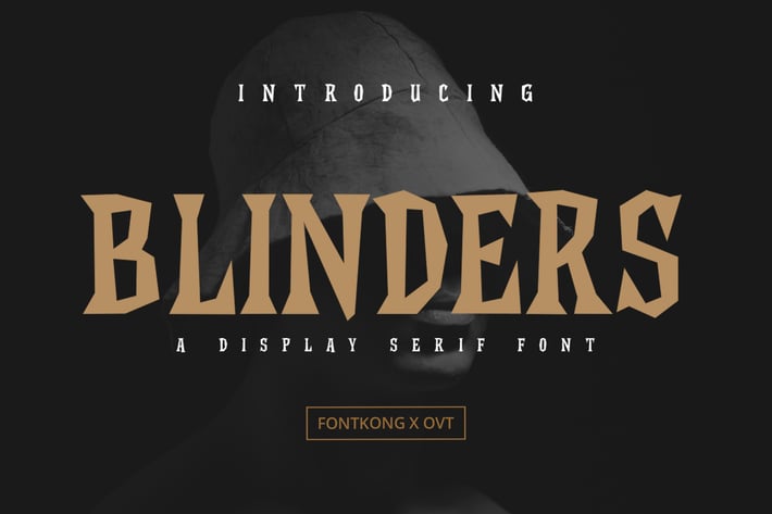 Blinders - Display Serif Font