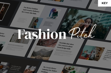 Fashion Pitch - Keynote Presentation Template