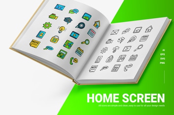 Home Screen - Icons