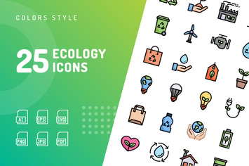 Ecology Color Icons