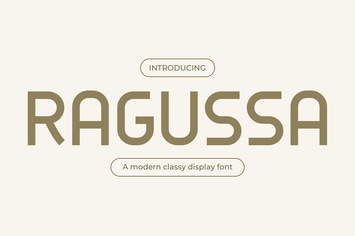 Ragussa - Modern classic elegance Font