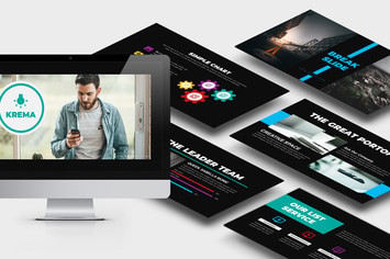 Krema : Creative Powerpoint Template 