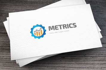 Gear Metrics Logo Template