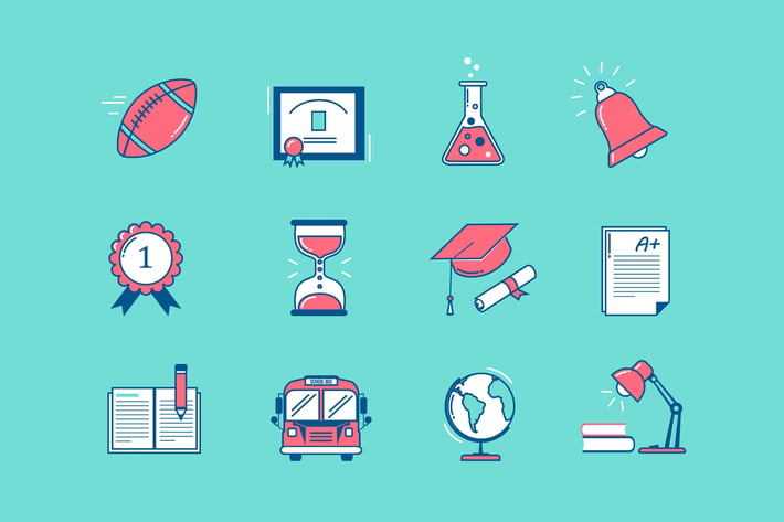School Education Icons