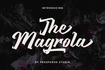 The Magrola - Vintage Script Font