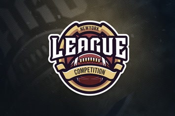 New York League Competition Sports Logo