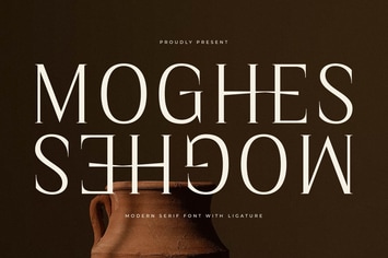 Moghes Modern Serif Font