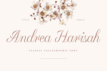 Andrea Harisah - Classic Beauty Calligraphic Font