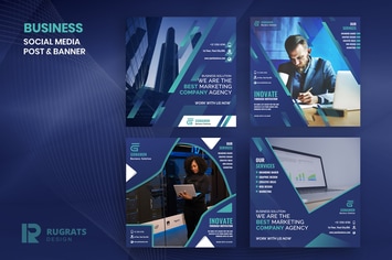 Business R2 Social Media Post Template