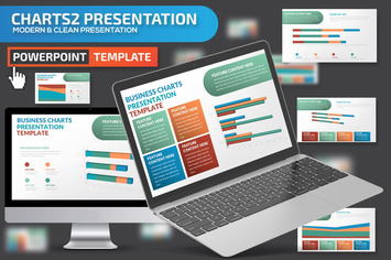 Data Charts Powerpoint Presentation Template