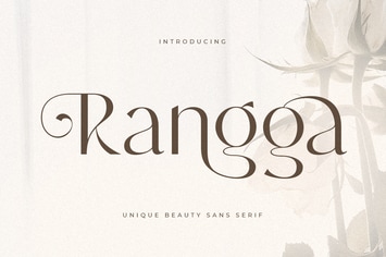Rangga - Unique Beauty Sans Serif