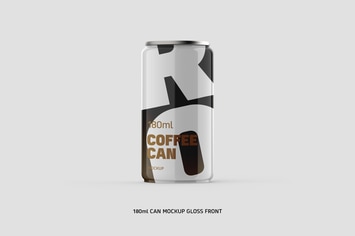 Coffee Can w/n Bottom Cap 180ml Gross Eye Level