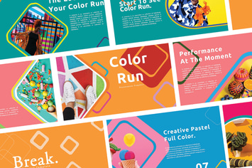 Creative Color Run - Powerpoint