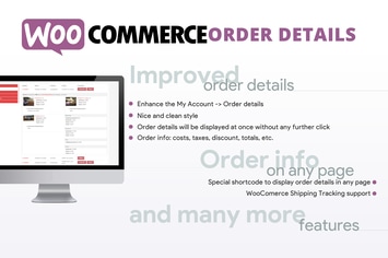 WooCommerce Order Details