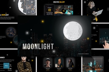 Moonlight - Creative Keynote Template