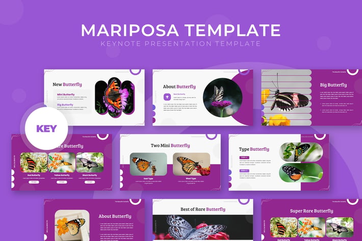 Mariposa - Keynote Template