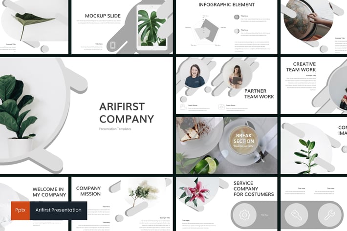 Arifirst - Powerpoint Template