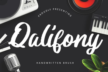 Qalifony Handwritten Business Font