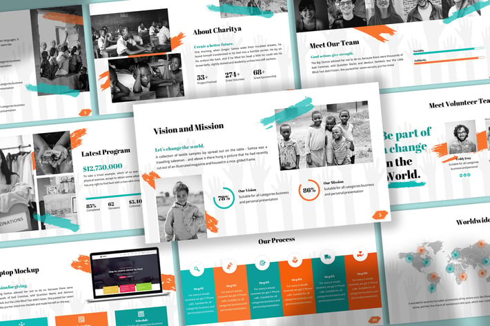 Charitya - Non Profit Keynote Template
