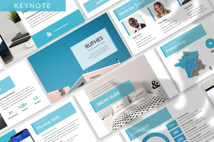 Rufhes - Business Keynote Template