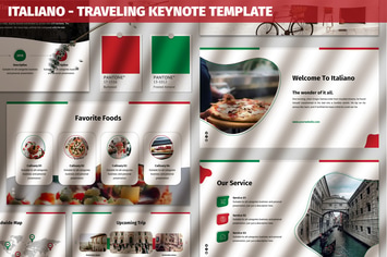 Italiano - Traveling Keynote Template