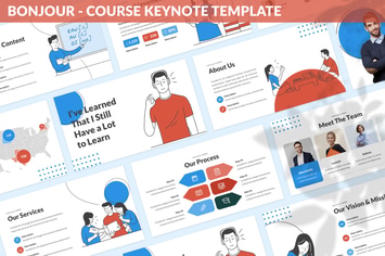 Bonjour - Course Keynote Template