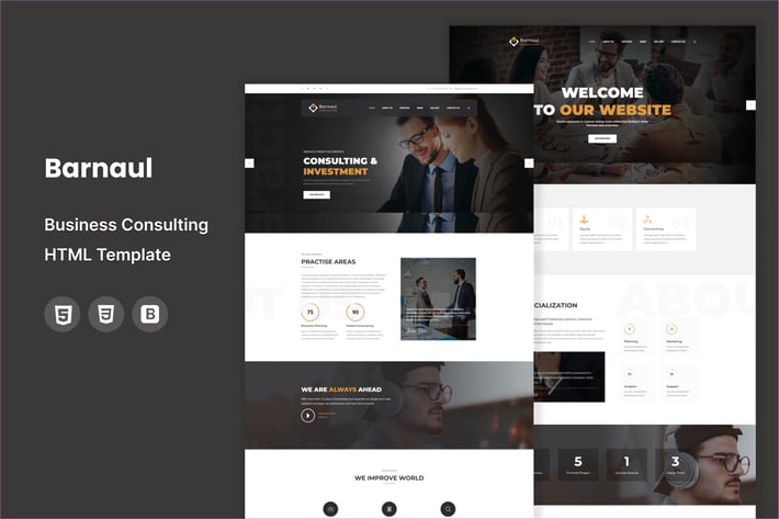 Barnaul - Business Consulting HTML Template
