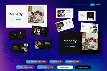 Menady - Business Keynote Template